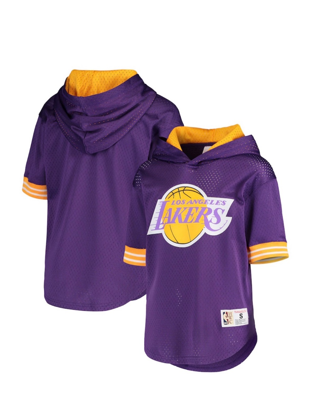 LA Lakers I Mitchell & Ness I Purple Hardwood Classics I Youth large